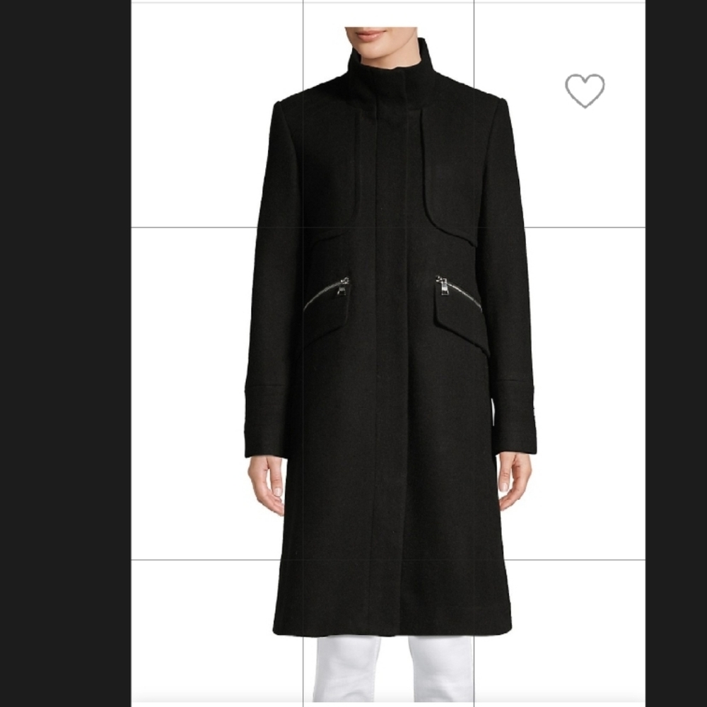 NWT, Karl Lagerfeld Stunning Red winter coat, size Xlarge.